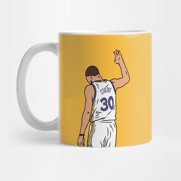 Steph 3 Point Celebration by rattraptees